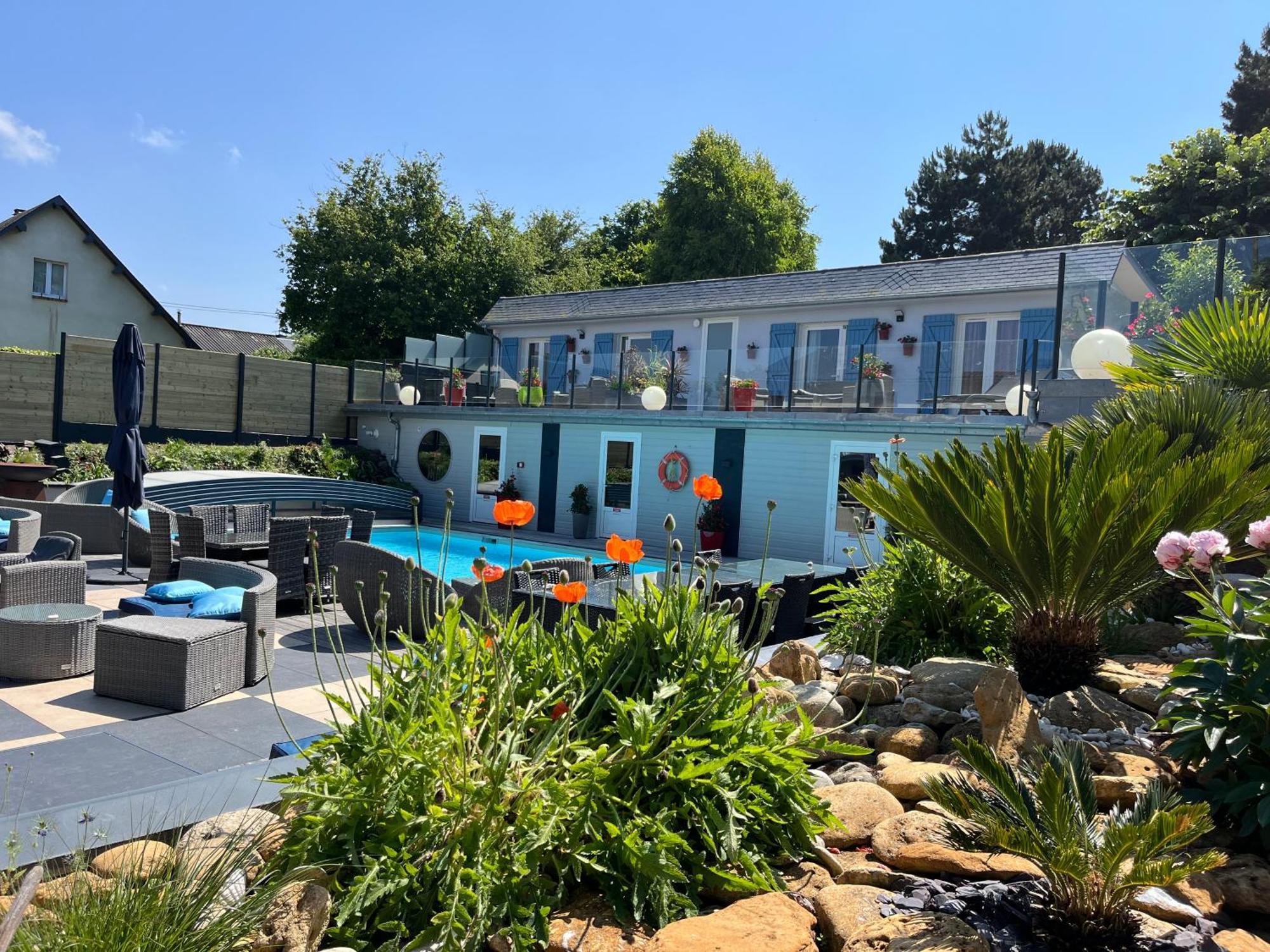 Hotel La Piscine Villers-sur-Mer Εξωτερικό φωτογραφία